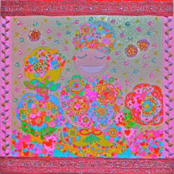 I AM HAPPY しあわせ♡ 絵画 art89 通販 7790147｜Creema(クリーマ)