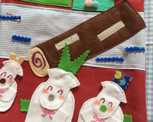 *＊dream＊*.・様オーダー品　パペット　ガラガラドン　テーブルシアター dream＊*.・様オーダー品 パペット ガラガラドン テーブルシアター