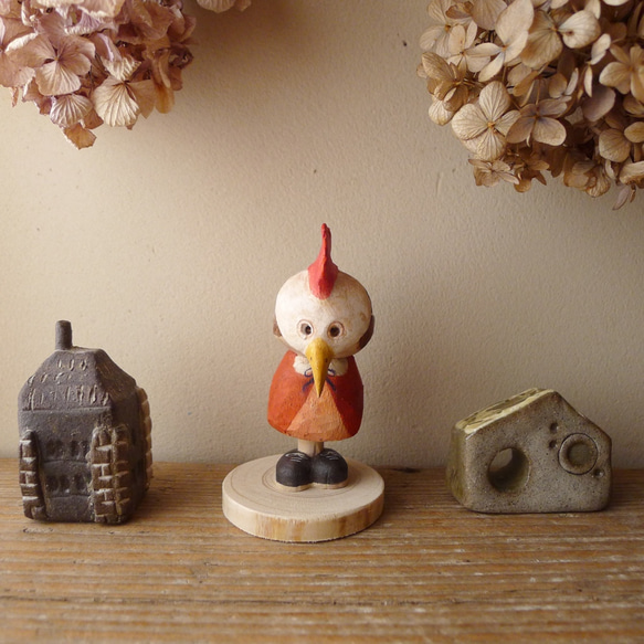「プルプル人形」ハロウィン・鶏 1枚目の画像