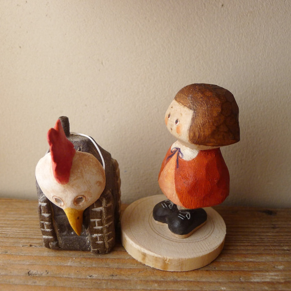 「プルプル人形」ハロウィン・鶏 6枚目の画像