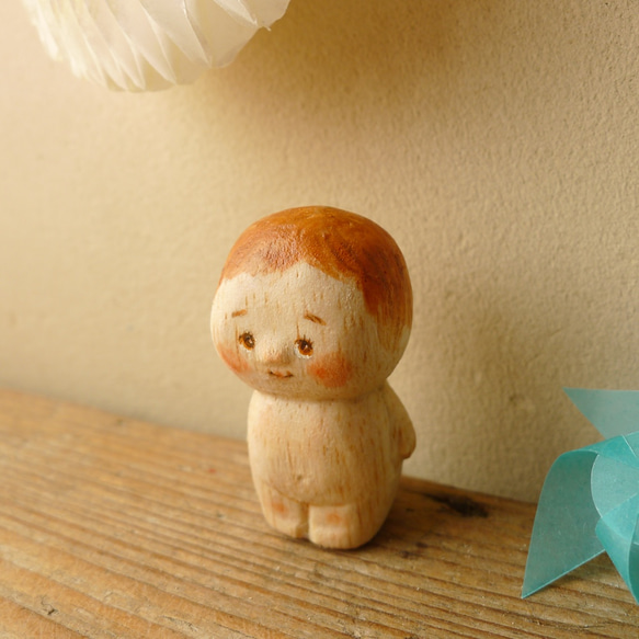 コロポックン人形　「裸んぼう天使」 3枚目の画像