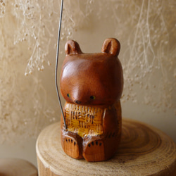 木彫り・熊（セーター）2 8枚目の画像
