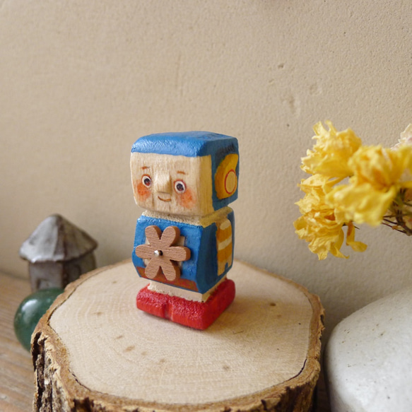 コロポックン人形　「ロボット」 4枚目の画像