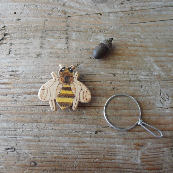 らくがきマグネット「ミツバチ」 4枚目の画像