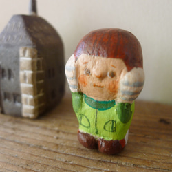 コロポックン人形　「ミトンの女の子」 4枚目の画像