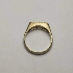 Bi-colour tourmaline signet ring 3枚目の画像