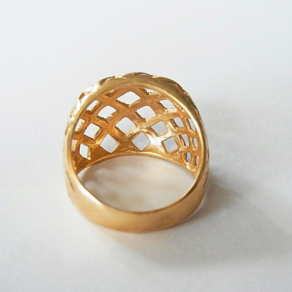 Gold Samsara ring 6枚目の画像