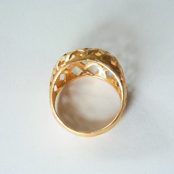 Gold Samsara ring 7枚目の画像