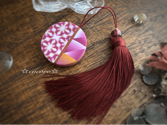 参考作品  帯飾り『想い出』 ポリマークレイ 参考作品 帯飾り『想い出』 ポリマークレイ