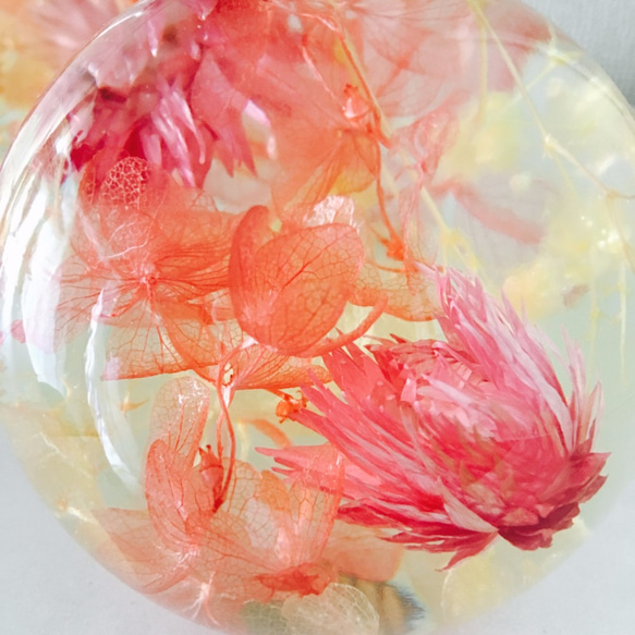 【香る】うららかな春色ハーバリウムランプ 2枚目の画像