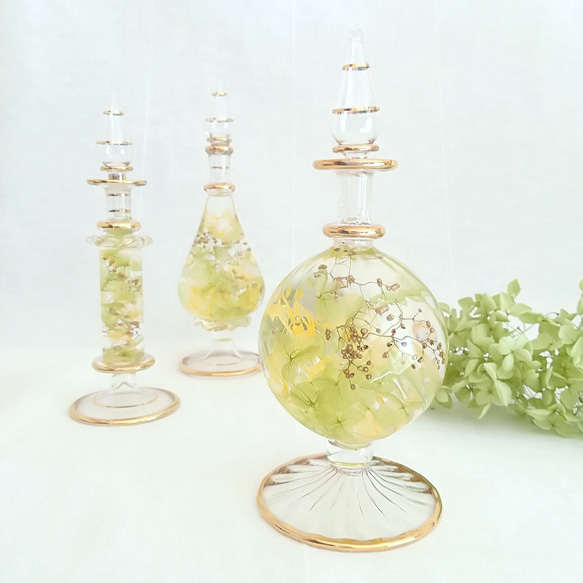 レモングリーンのエキゾチックハーバリウム～type B～ 1枚目の画像