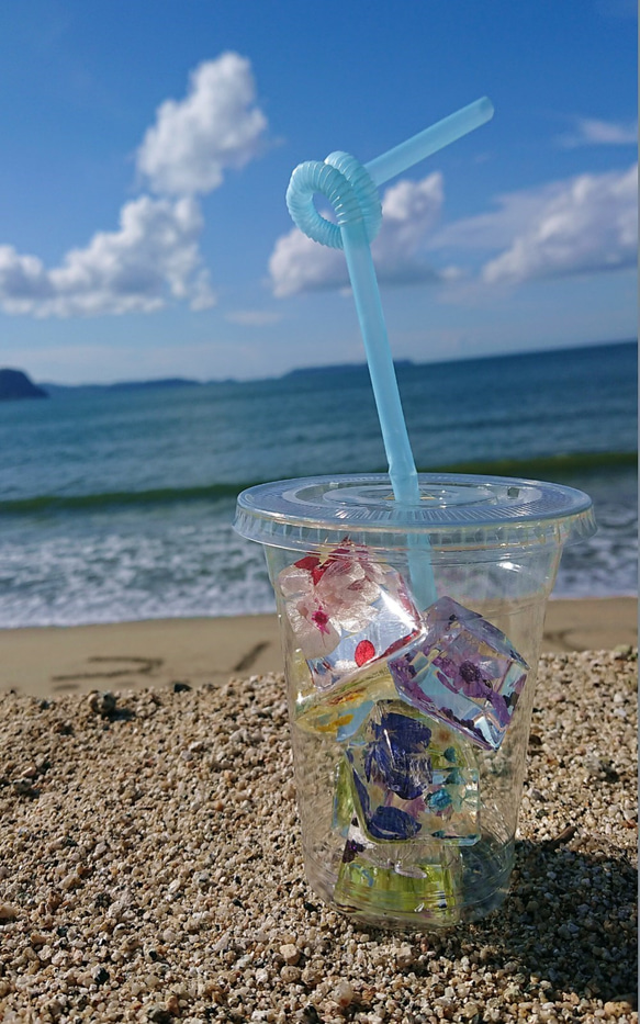 クリスタルハーバリウム♡drink 1枚目の画像