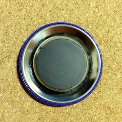 マグネット缶バッジ 44mm プードル 2枚目の画像