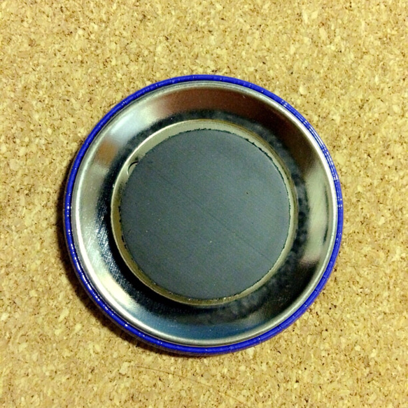 マグネット缶バッジ 44mm スコティッシュフォールド 2枚目の画像