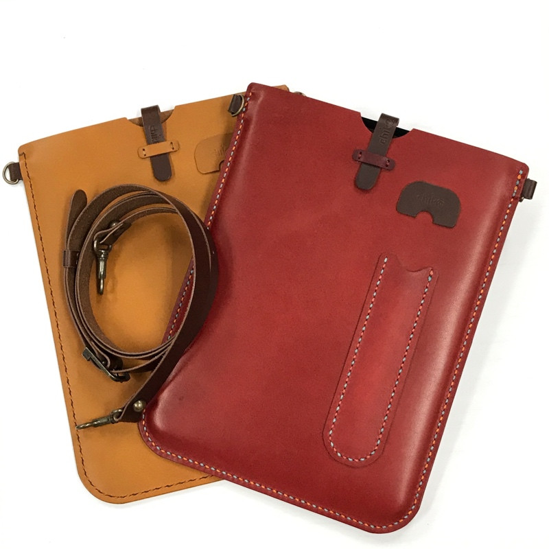 iPad Pro11インチ・iPad Air2020用の手縫いの革ケース（9.7インチのiPadにも使えます）