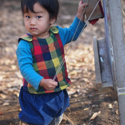 バッククロススタイ＆かぼちゃパンツのセットアップ 4枚目の画像