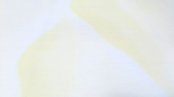 正絹長襦袢地 はぎれ【山並模様】黄色 ５０cm 3枚目の画像