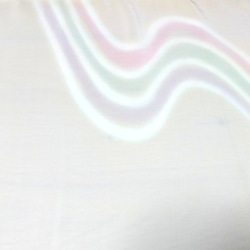 正絹長襦袢地 はぎれ【流水模様】白･ピンク･水色･紫 ５０cm 2枚目の画像