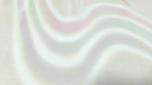 正絹長襦袢地 はぎれ【流水模様】白･ピンク･水色･紫 ５０cm 3枚目の画像