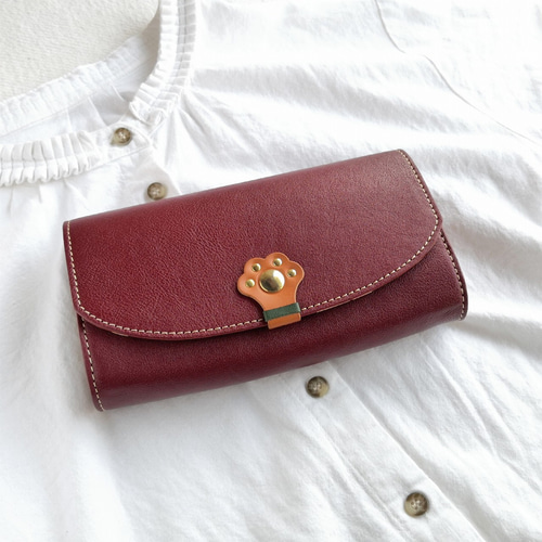 龍/DRAGON/ドラゴン1】カービング深彫り長財布 革 栃木レザー コンチョ  