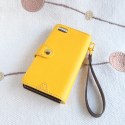 手帳型スマホケース＊ひよこ(鳥) #2＊黄色＊全機種 4枚目の画像