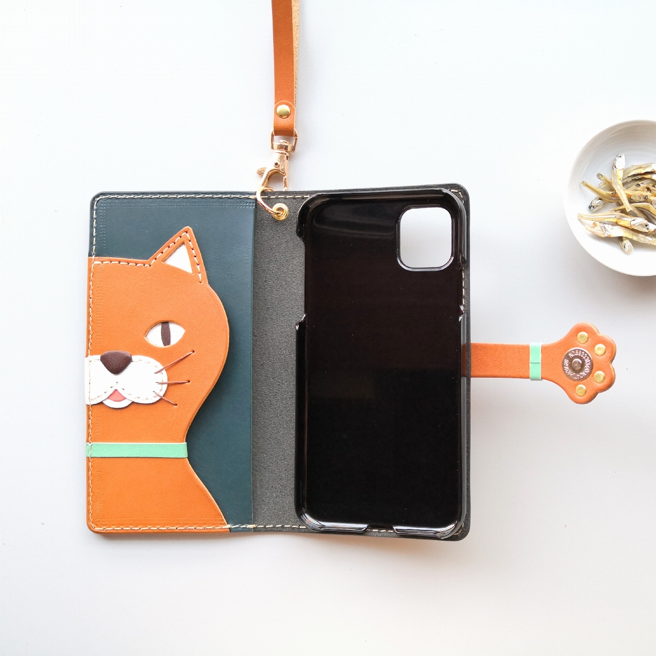 Give me Iriko＊leather sumyaho case＊手帳型スマホケース／全機種