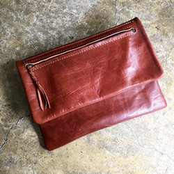 marso Leather Clutch Bag 5枚目の画像