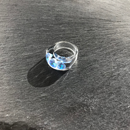 【希少！】52 スワロフスキー リング グレイシア クリアカラー silver3_43ab5693-28eb-4620-
