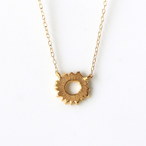 ゴーヤネックレス〔 sv / gold plating or rhodium plating