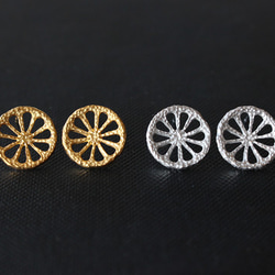 レモンピアス M〔 sv / gold plating or rhodium plating 〕 1枚目の画像