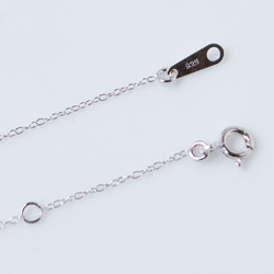 renkon necklace〔sv/ rhodium plating〕【訂製】 第3張的照片