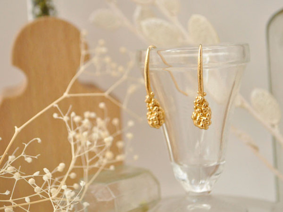 plant pierce 3 (gold plating) 2枚目の画像