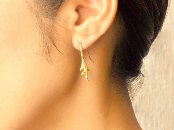 plant pierce 9 (gold plating) 2枚目の画像