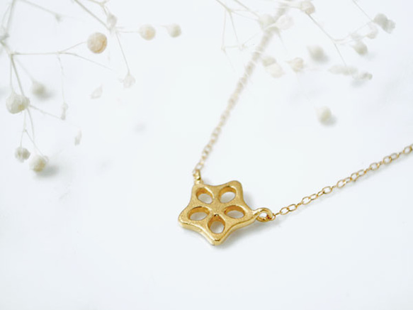 okura necklace〔sv/ gold plating〕【訂製】 第2張的照片