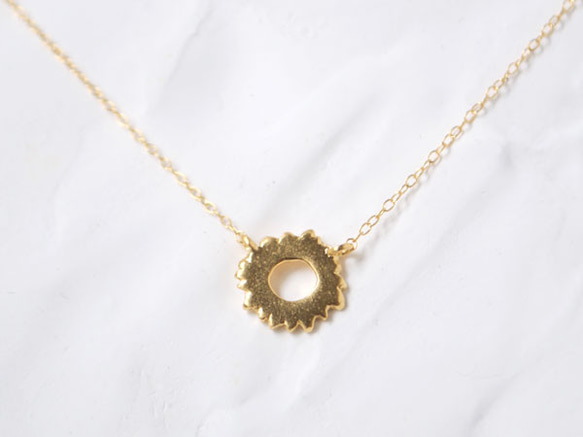 goya necklace〔sv/ gold plating〕 1枚目の画像