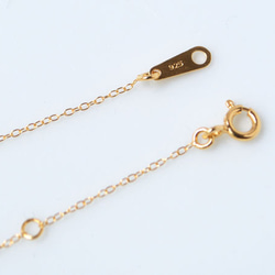 goya necklace〔sv/ gold plating〕 4枚目の画像