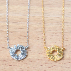 pineapple necklace〔sv/ rhodium  plating〕 5枚目の画像