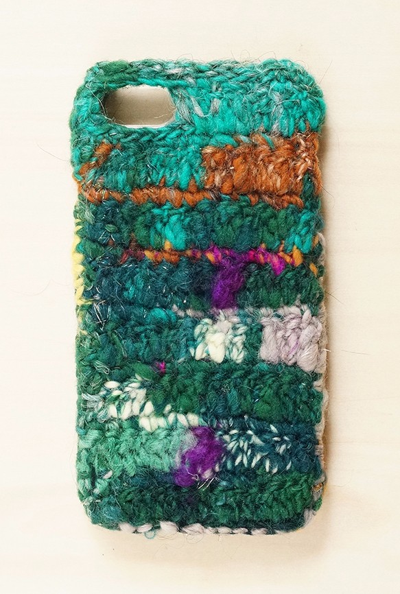 iPhone6/6sケース　-見習い魔女の薬瓶-　毛糸のケース 1枚目の画像