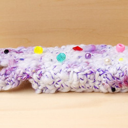 &lt;訂購&gt; iPhone 5 / 5s / SE保護套 - 公主絲帶（紫色） - 第2張的照片