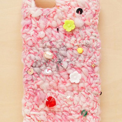 iPhone4/4sケース　-お姫様のリボン（ピンク）-　 2枚目の画像