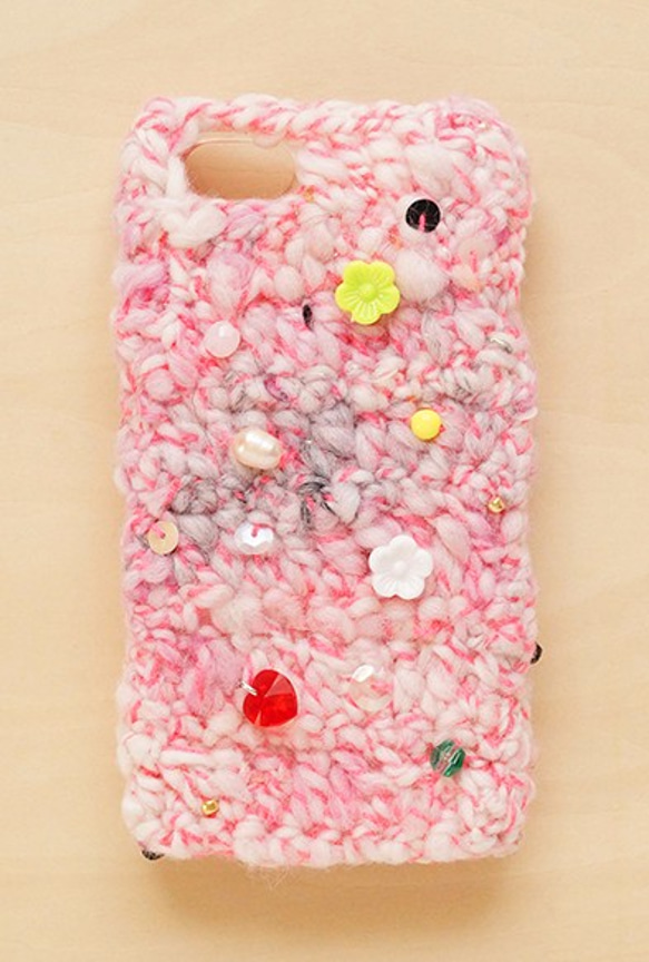 iPhone4/4sケース　-お姫様のリボン（ピンク）-　 2枚目の画像