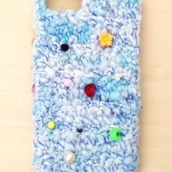 &lt;訂購&gt; iPhone 8保護套 -  Princess&#39;s Ribbon（藍色） - 第1張的照片