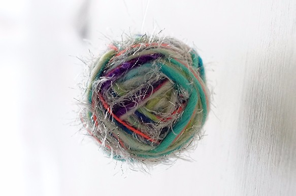 採用手紡針織裝飾品碗 - 火花 -  XS 第6張的照片