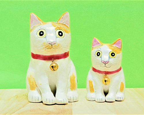 有田焼 円左エ門窯 三毛まねき猫 有田焼 円左エ門窯 三