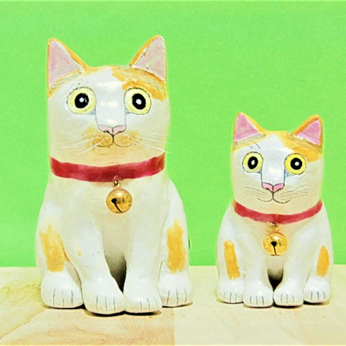 油絵　専用　おもなが猫三きょうだい 油絵 専用 おもなが猫三きょうだい