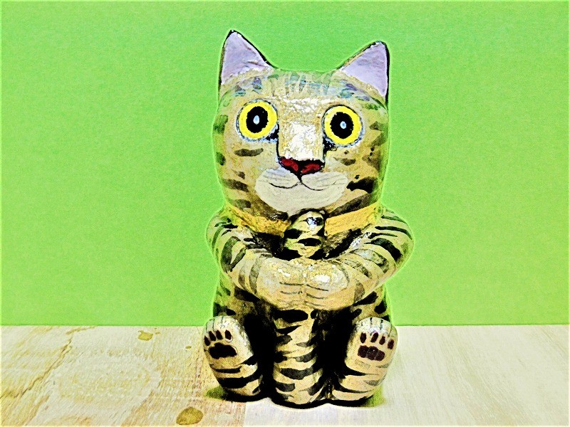 猫の親子　猫の親子の絆を表現　本物　シルクスクリーン 61KZ7gDswaL._UF894,1000_QL80_.jpg