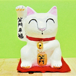 招き猫　紙製置物 16個セット 0_320af85566a71ff500719e0435bc