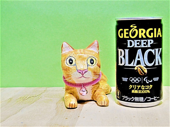 茶トラ猫（中）置物＃115（石粉粘土と新聞紙） 人気・おすすめ｜使いやすい・旅行におすすめ 品質保証 全国発送 正規品・日本国内発送・安心保証付き