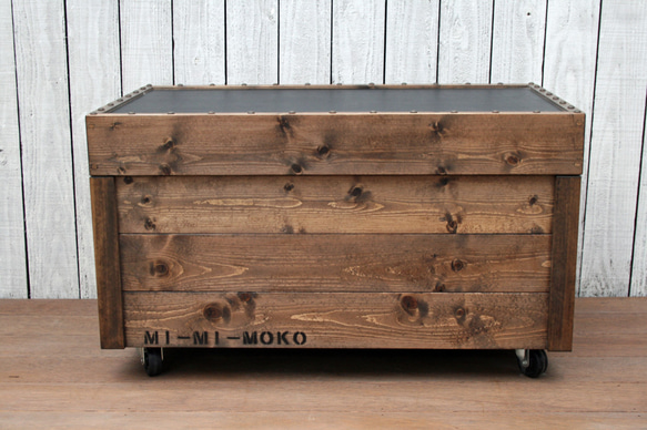 宝箱テーブル Treasure box table MI-MI-MOKO 6枚目の画像