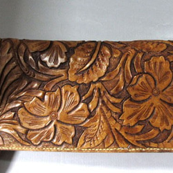 ☆彡古着屋SUNです☆彡 プロフ必見 様し専用【新品】カービング 長財布